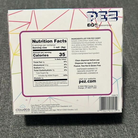 PEZ Care Bears Gift Set Share & Grumpy Bear 2022 Collectible NIB‎ - Picture 3 of 5